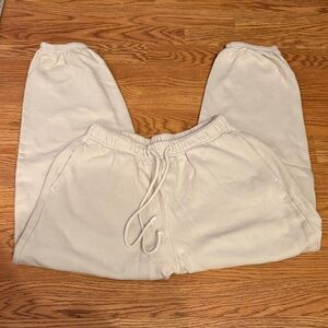Women’s Cream Sweatpants